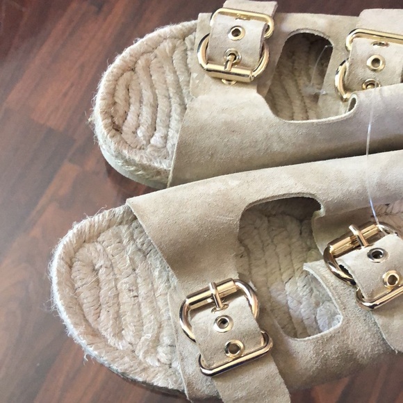 NWOT Bio Bio ESPADRILLE Slides - Picture 4 of 5